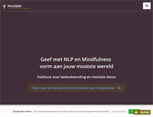 Tablet Screenshot of mindable.nl